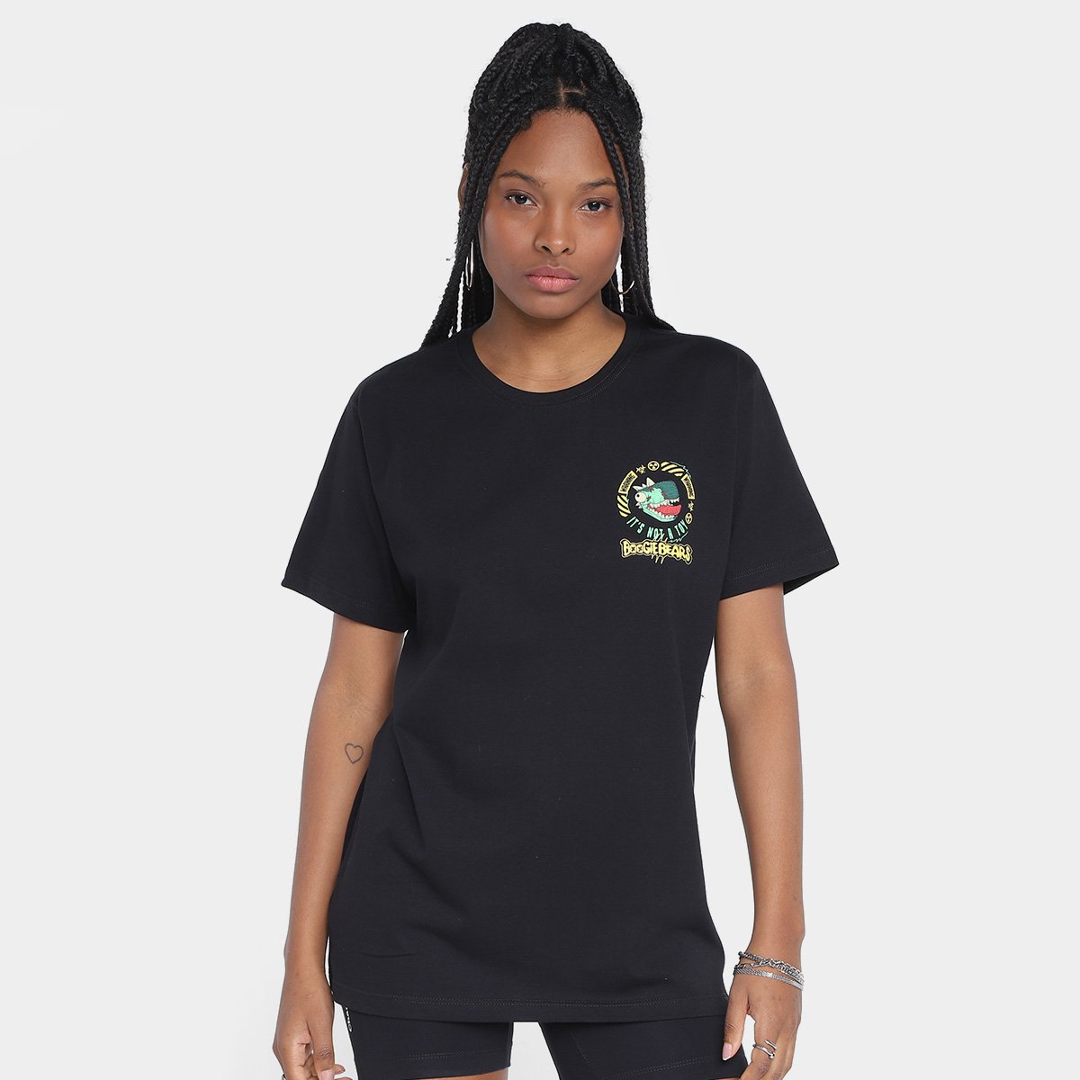 Camiseta Iron Studios Residiuum Boogie Bears Dino - Tam: P - 1