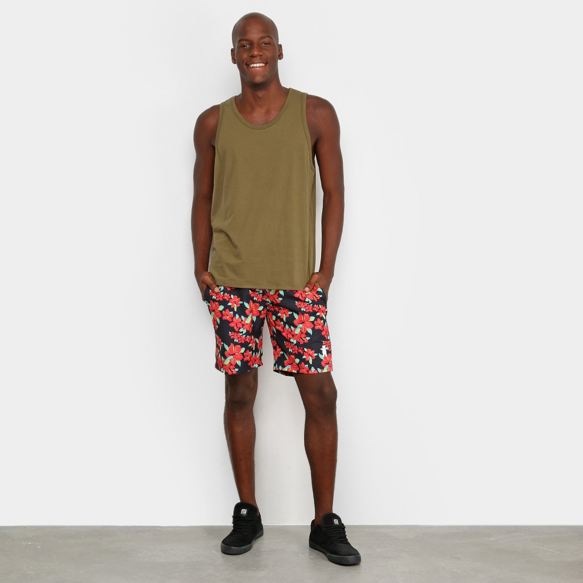 Short Grizzly Hibisco Masculino - Tam: G - 2