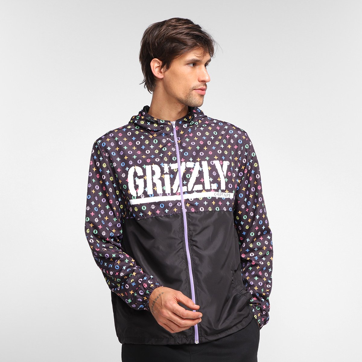 Jaqueta Grizzly Luxury Stamp Masculina - Tam: P