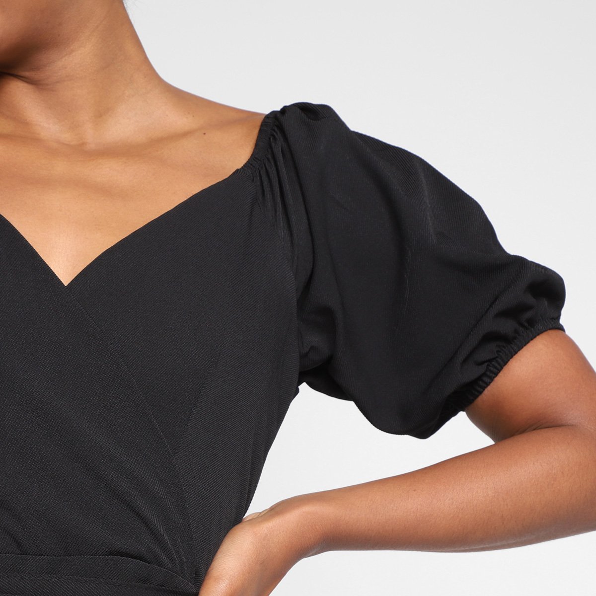 Macaquinho Road Mel Decote V Amarração Feminino - Tam: P - 2