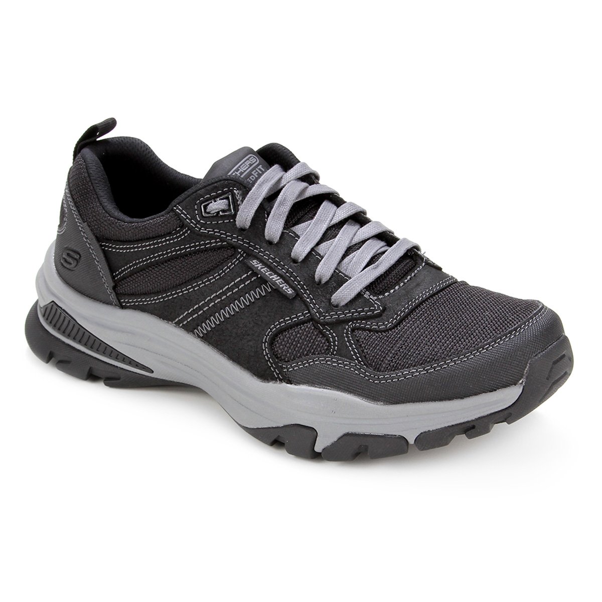 Bota Couro Skechers Ralcon Tomlin Masculina