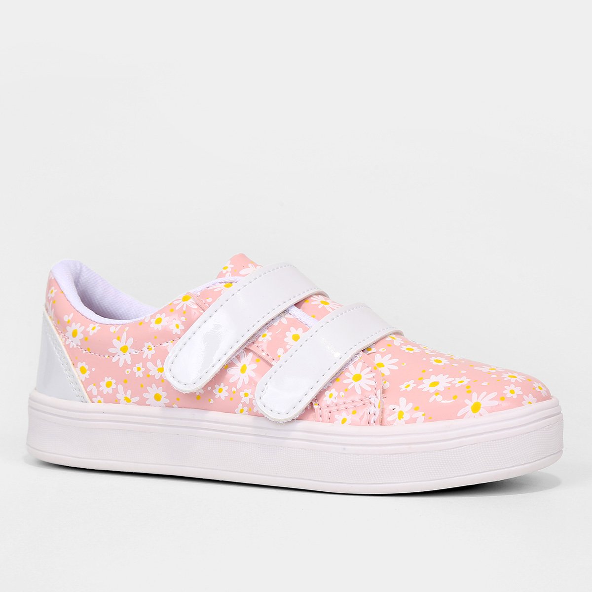Tênis Infantil Tininha Floral Menina - Tam: 21 - 2