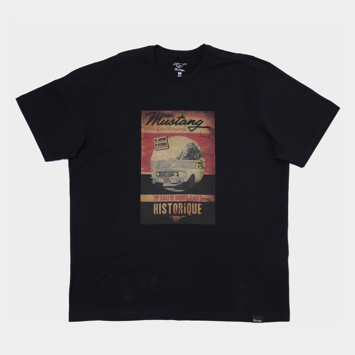 Camiseta Ford Mustang Rally Masculina