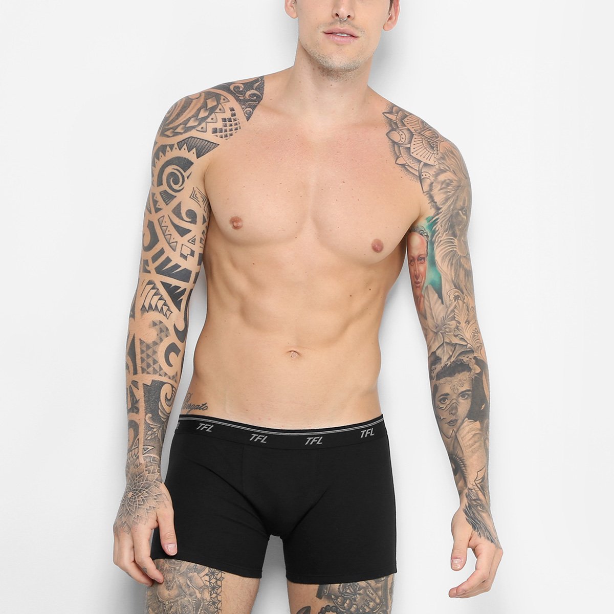 Kit Cueca Boxer Trifil Algodão 2 Peças - Tam: P - 1