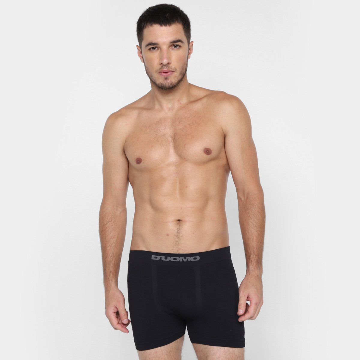 Kit Cueca Boxer Duomo Microfibra 10 Peças - Tam: M - 1
