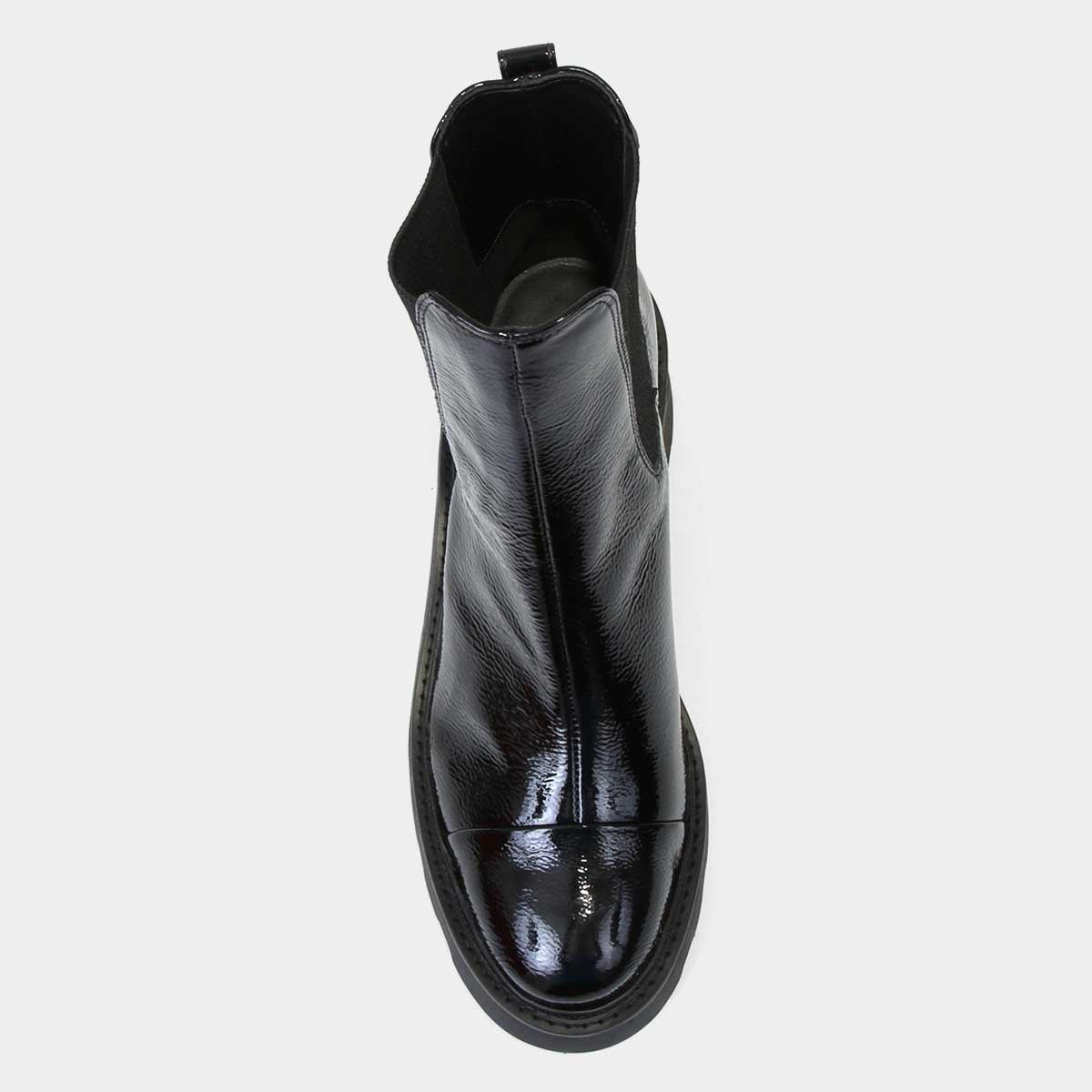 Bota Chelsea Carrano Verniz Feminina - Tam: 37 - 2
