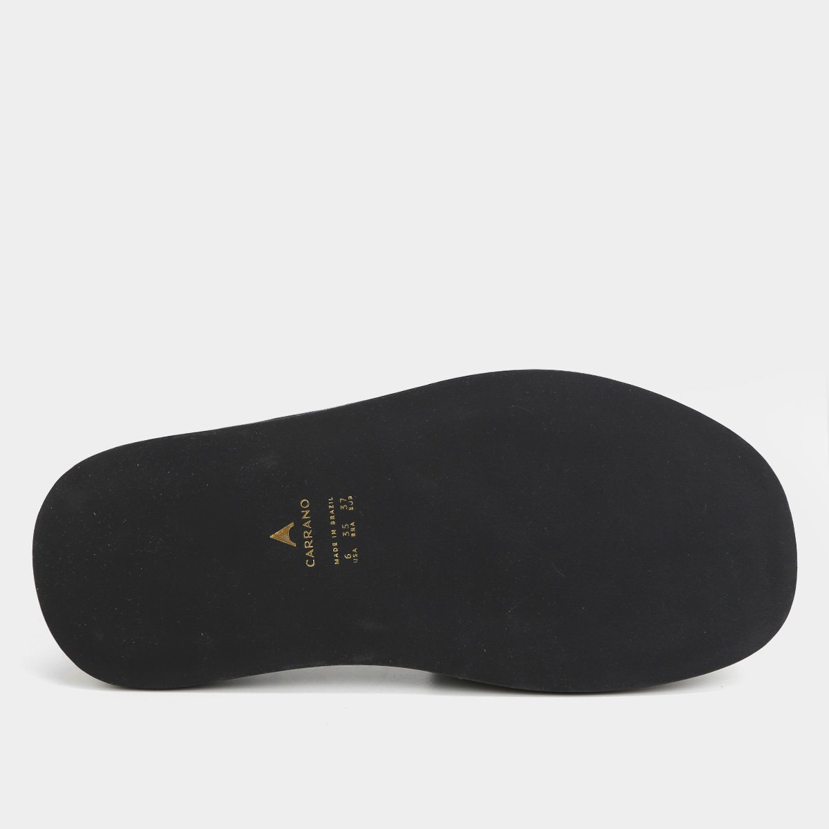 Papete Couro Feminina Flat Icon Puffy - Tam: 39 - 4