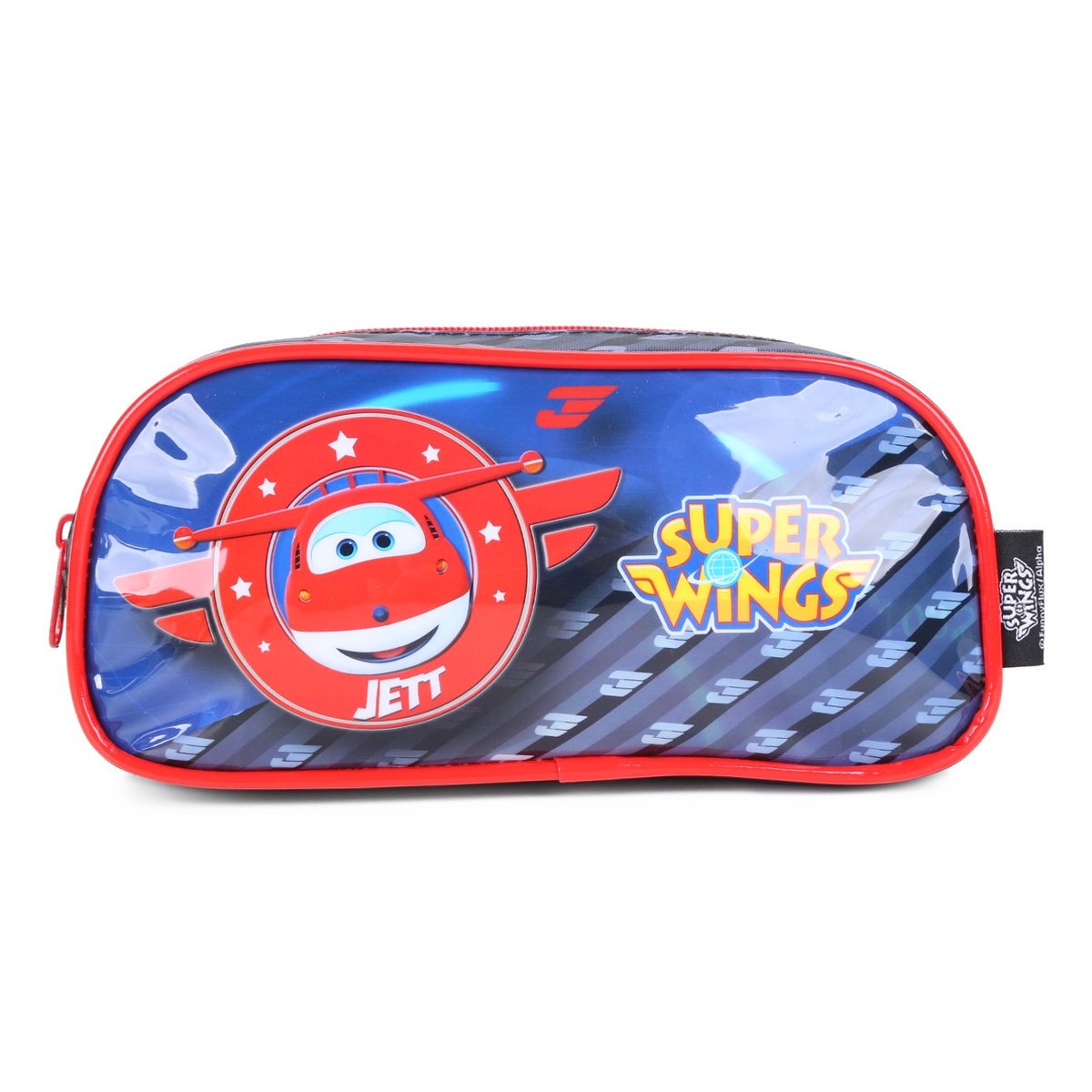 Estojo Escolar Luxcel Super Wings Masculino