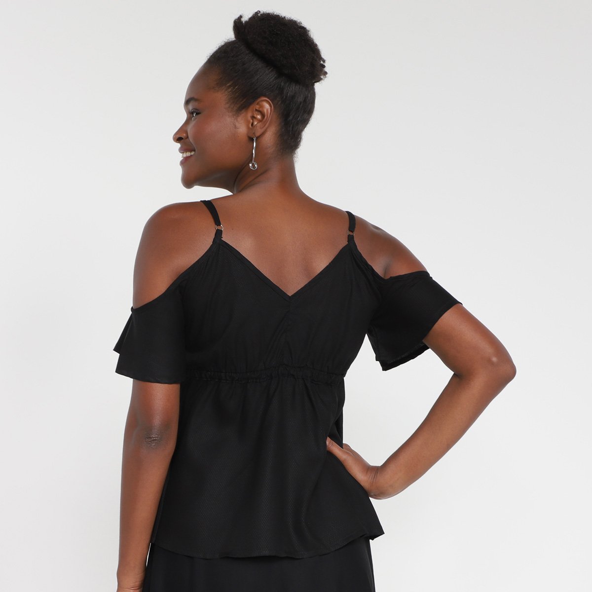 Blusa Mercatto Bata Alças Feminina - Tam: M - 1