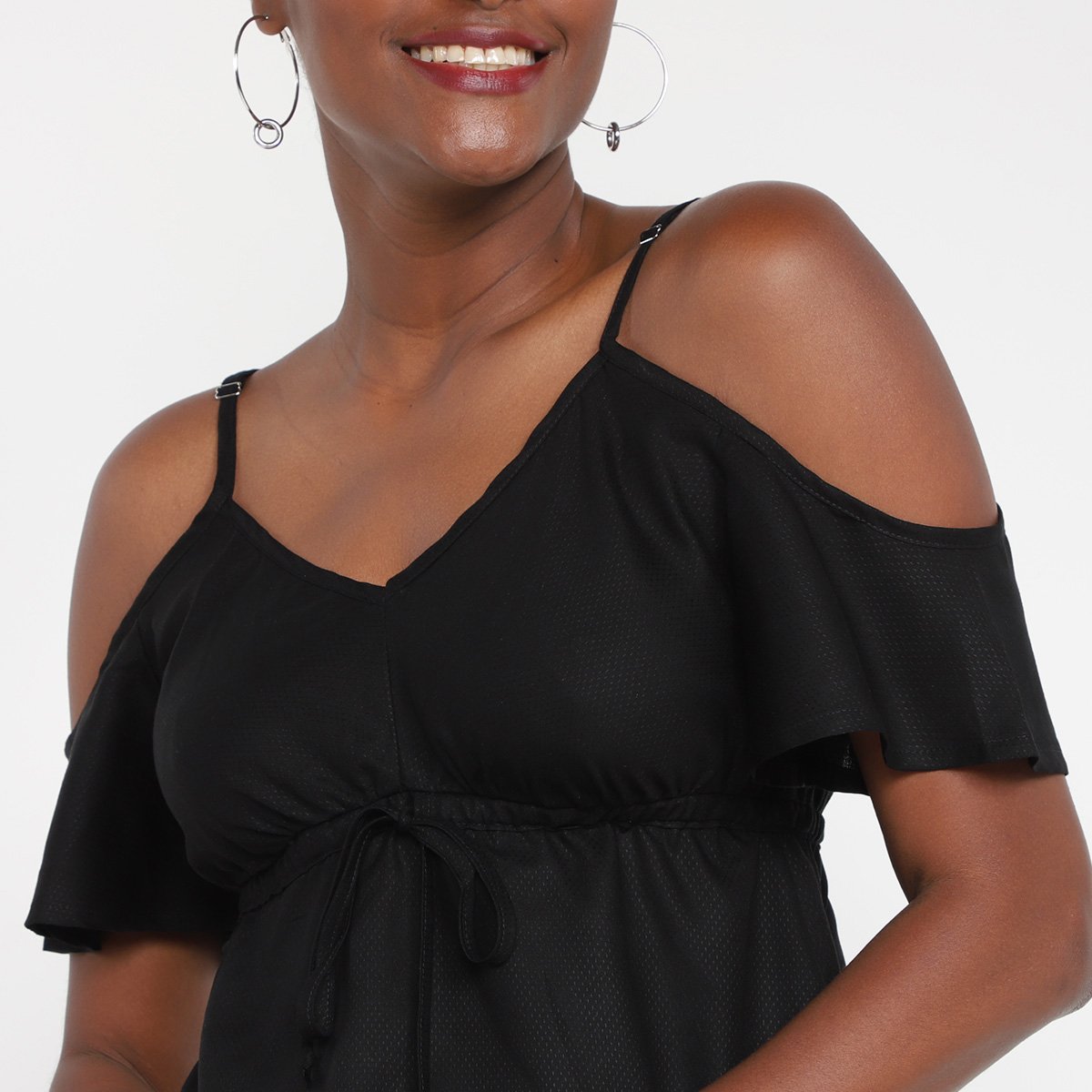 Blusa Mercatto Bata Alças Feminina - Tam: M - 2