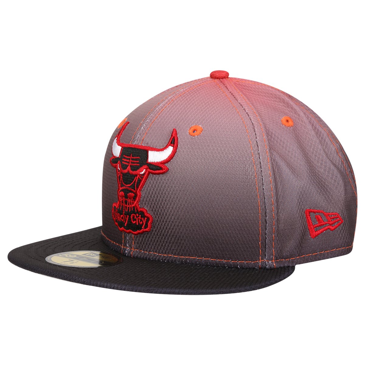 Boné New Era NBA 5950 Diamond Gradation Chicago Bulls