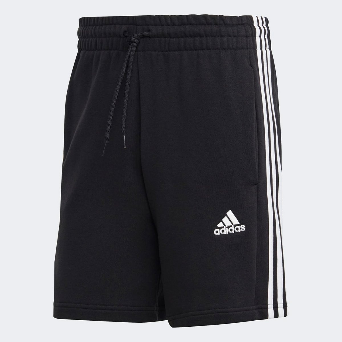 Short Moletinho Adidas Essentials 3 Listras Masculino - Tam: P - 5