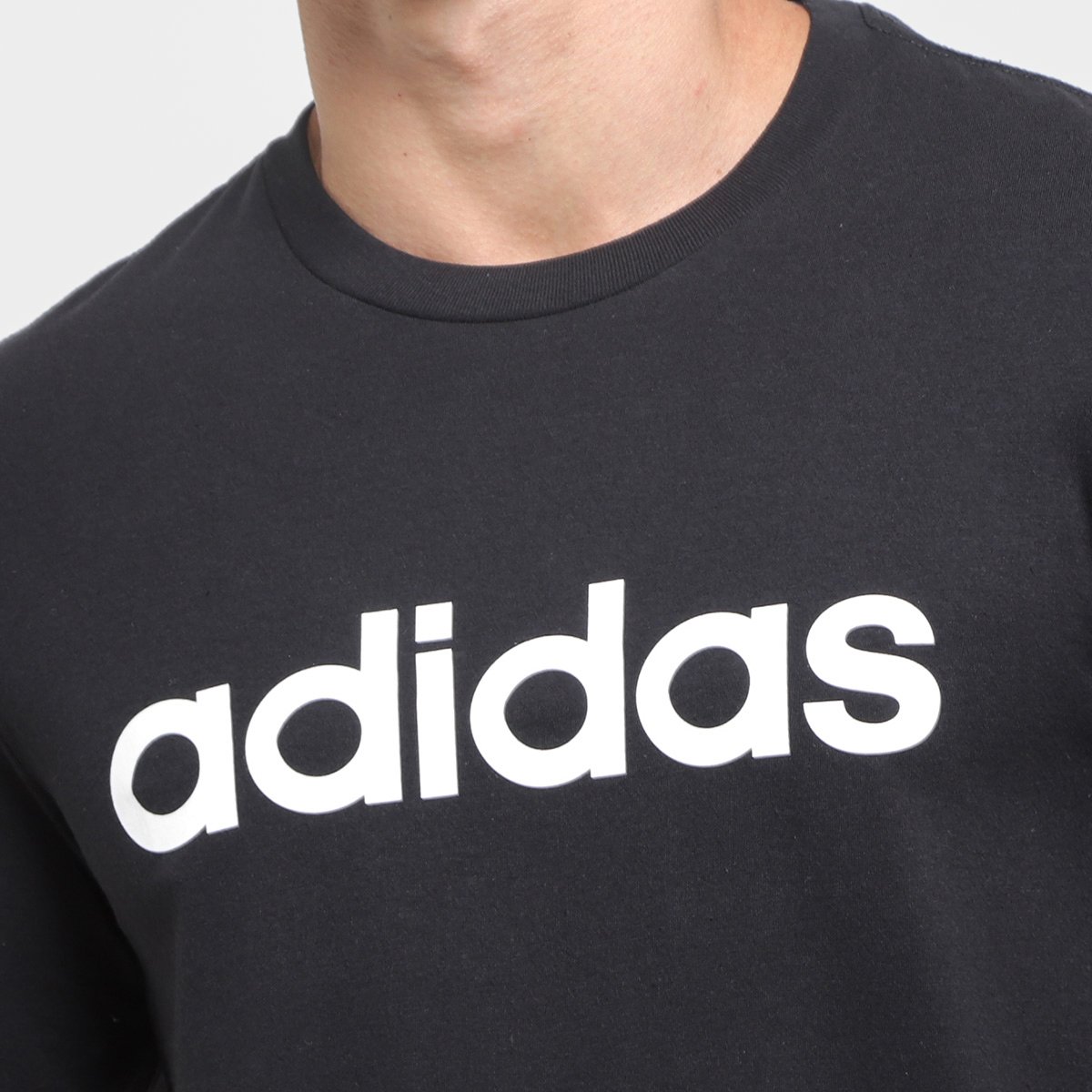 Camiseta Adidas Logo Linear II Masculina - Tam: P - 2