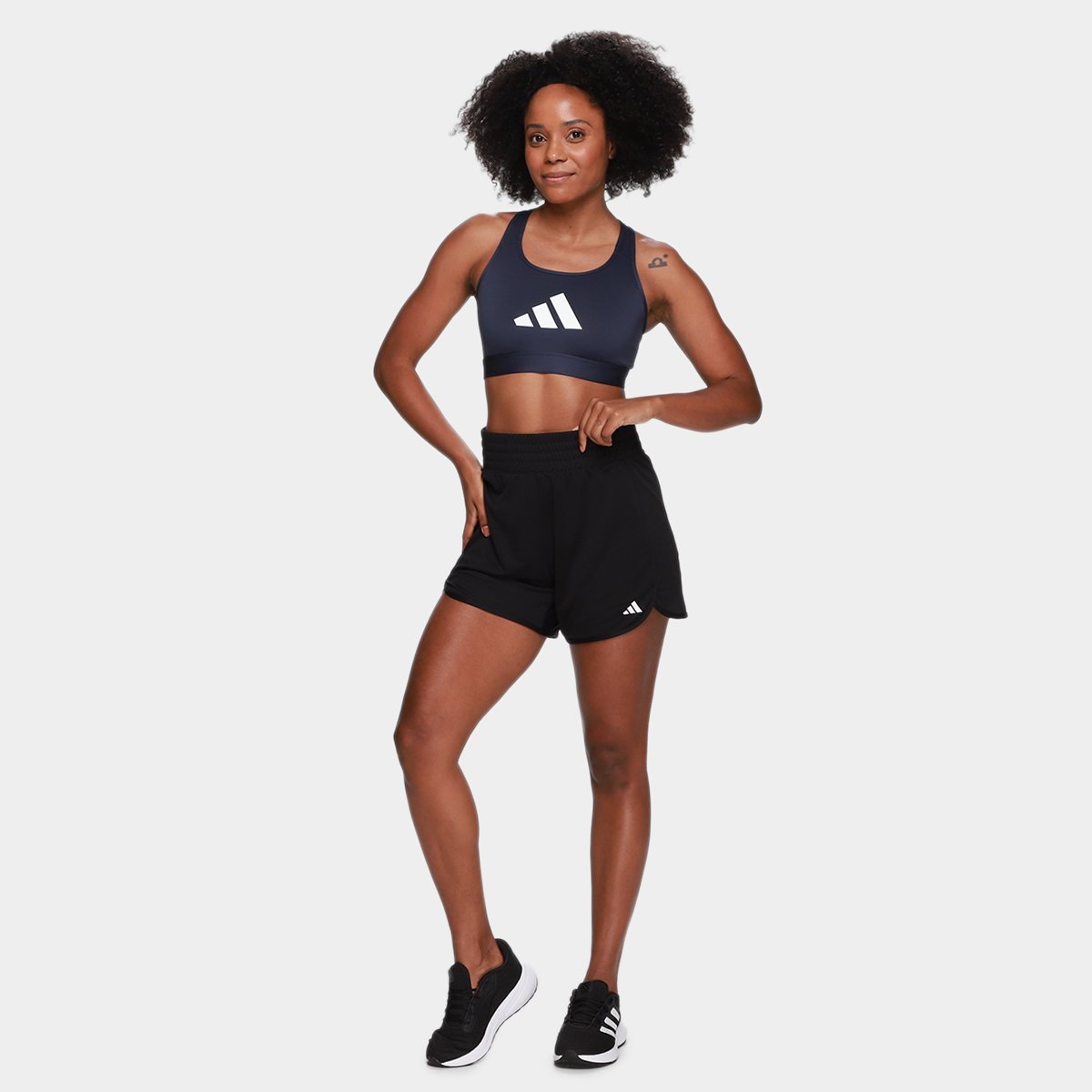 Short Adidas Pacer Knit Feminino - Tam: P - 5