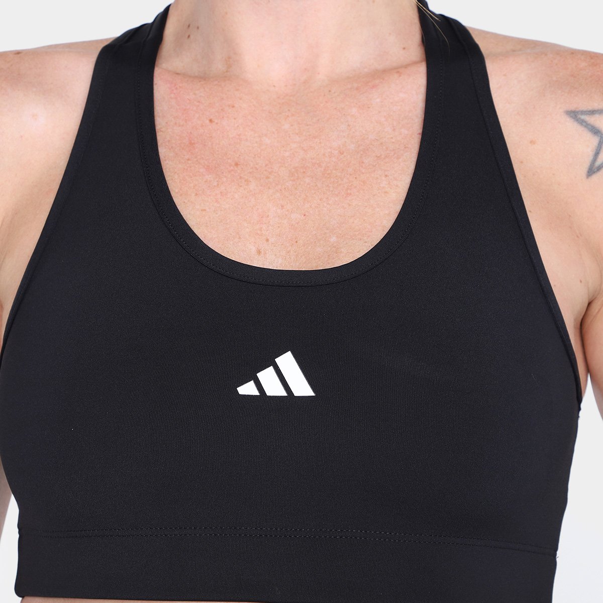 Top Adidas Treino Suporte Médio Feminino - Tam: P - 2