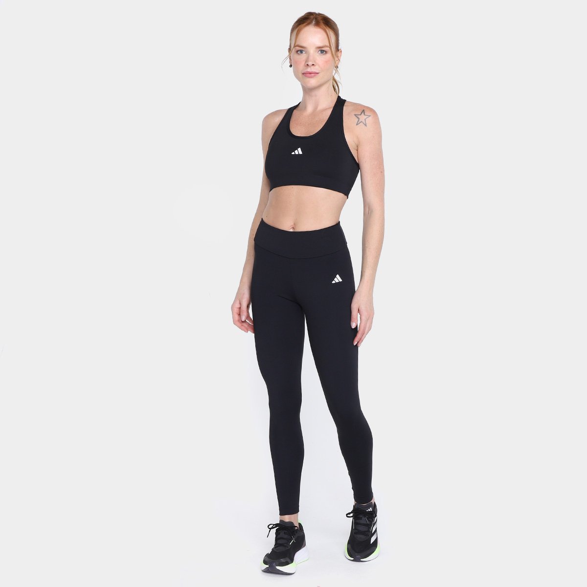 Top Adidas Treino Suporte Médio Feminino - Tam: P - 3