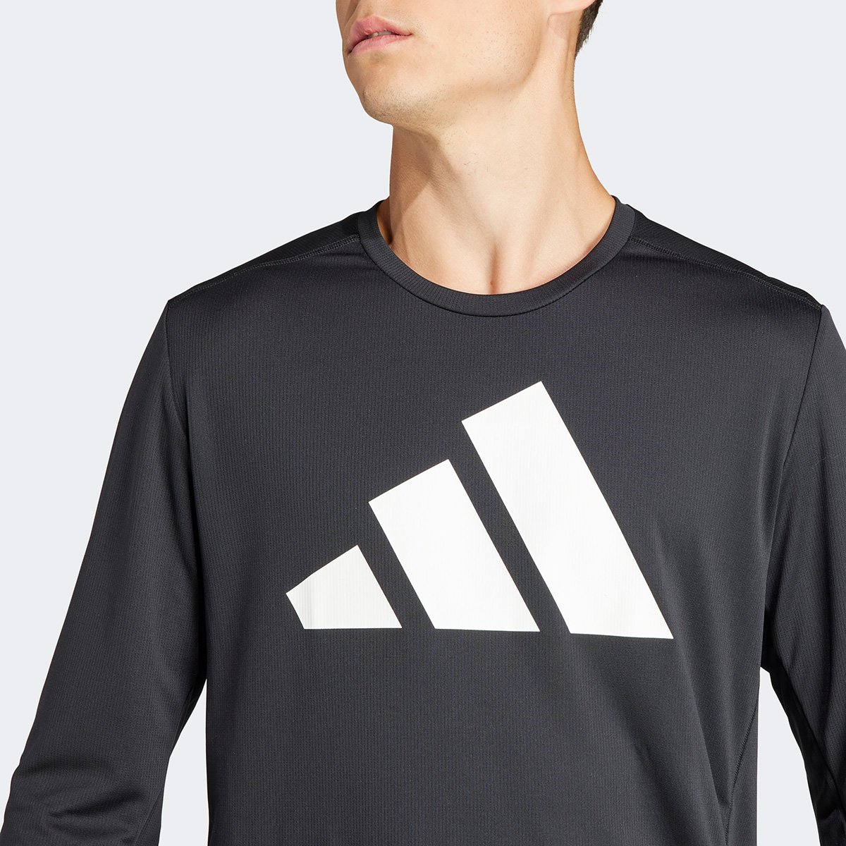 Camiseta Adidas Manga Longa Run It Masculina - Tam: P - 3