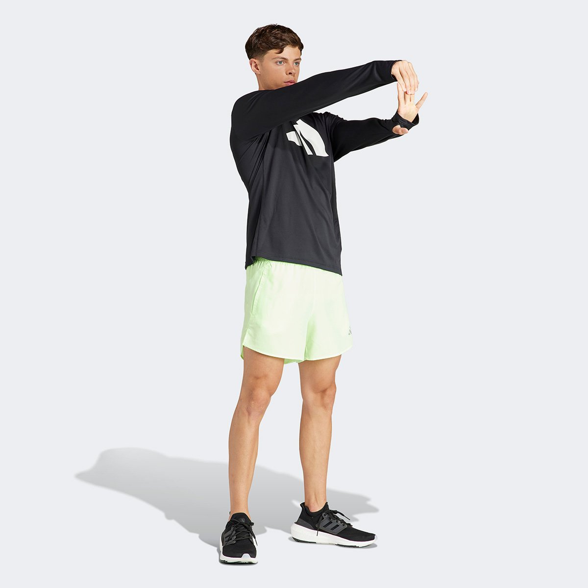 Camiseta Adidas Manga Longa Run It Masculina - Tam: P - 4