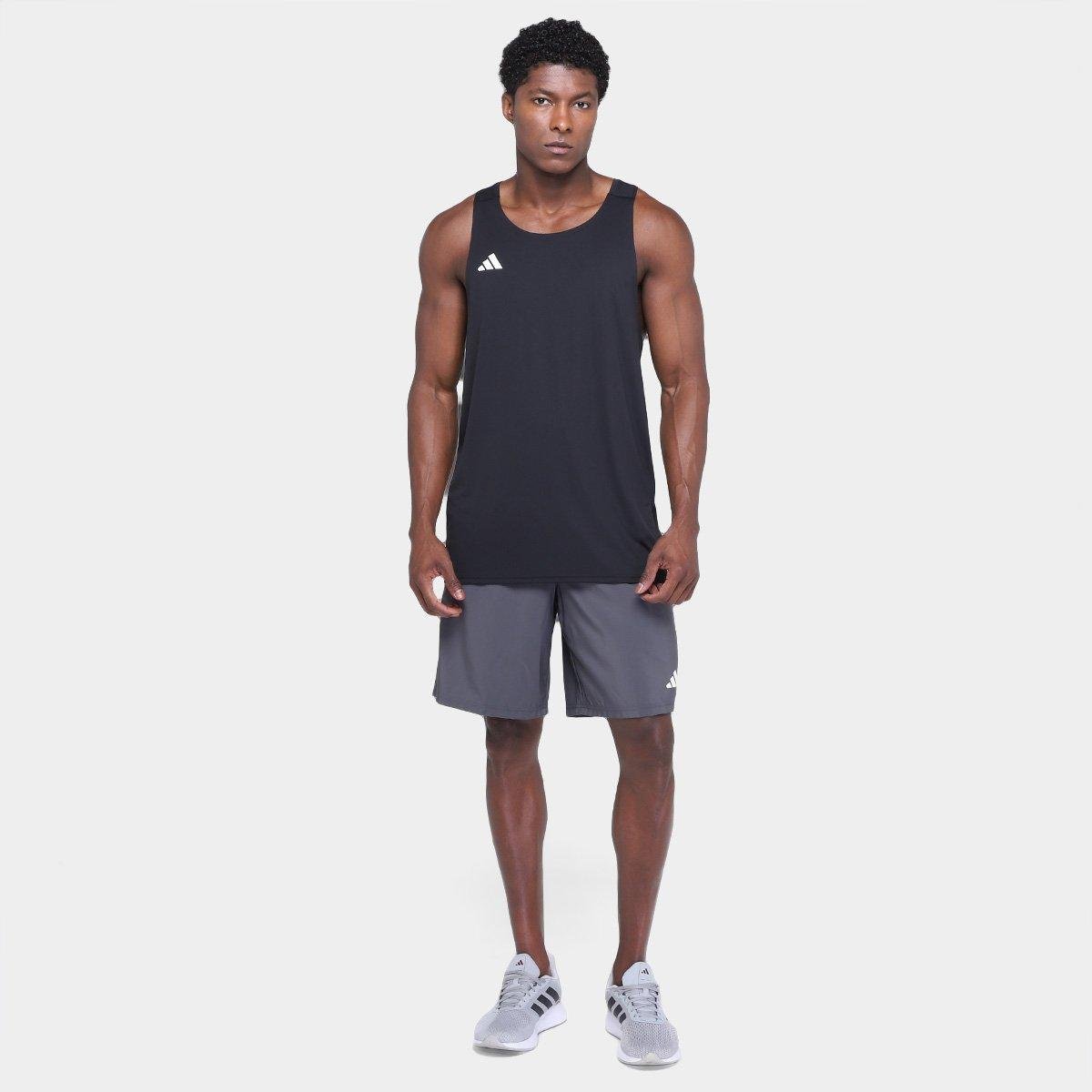 Regata Adidas Adizero Singlet Essentials Masculina - Tam: M - 3