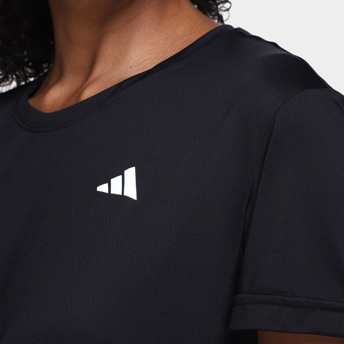 Camiseta Adidas Own The Run 3 Listras Feminina - Tam: P - 2