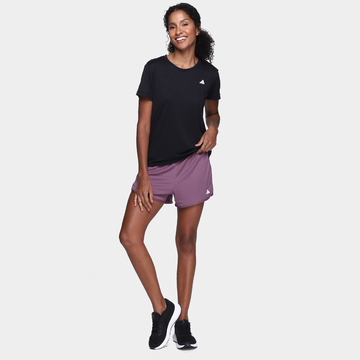 Camiseta Adidas Own The Run 3 Listras Feminina - Tam: P - 3