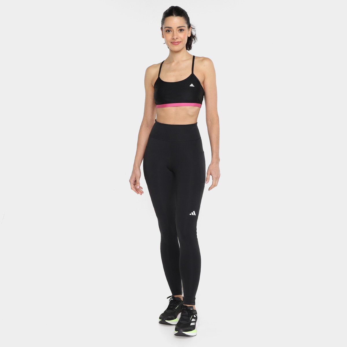 Calça Legging Adidas Own The Run Base Feminina - Tam: P - 3