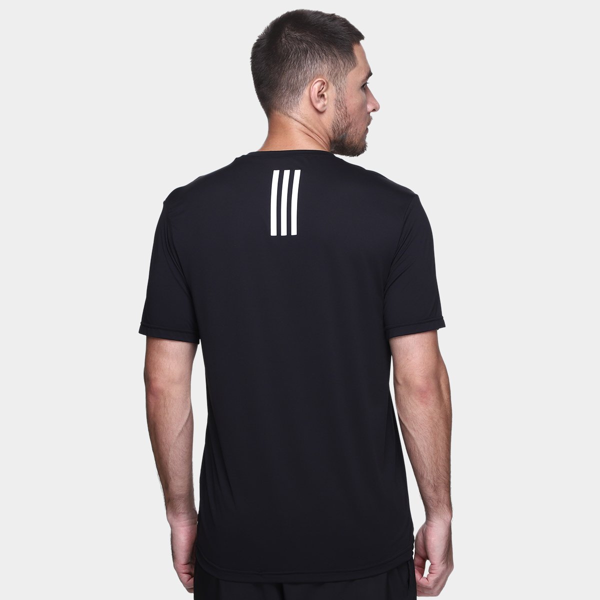 Camiseta Adidas Own The Run 3 Listras Masculina - Tam: P - 1