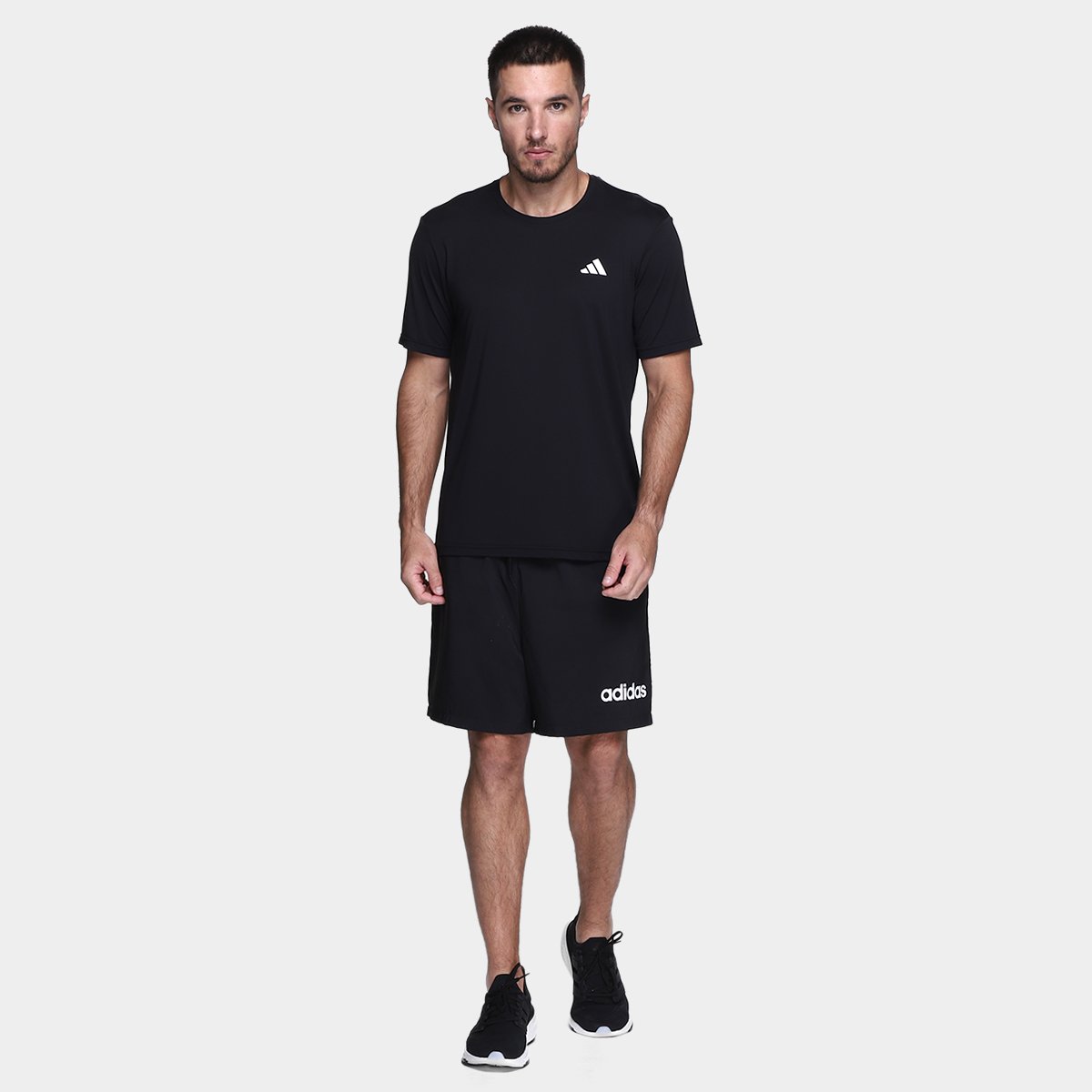 Camiseta Adidas Own The Run 3 Listras Masculina - Tam: P - 3