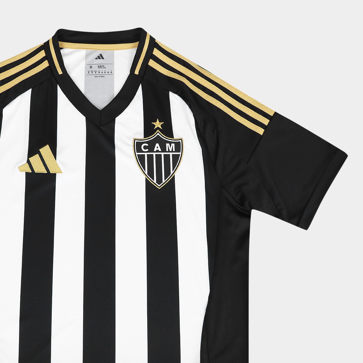 Camisa Atlético Mineiro I 25/26 s/n Torcedor Adidas Masculina - Tam: P - 5