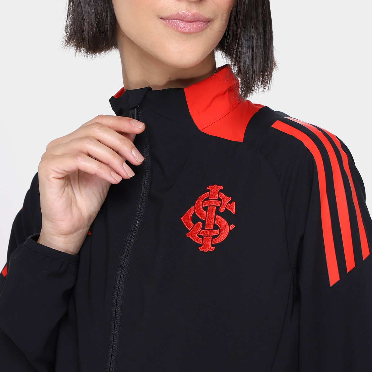 Jaqueta Internacional 25/26 Apresentação Adidas Feminina - Tam: GG - 2