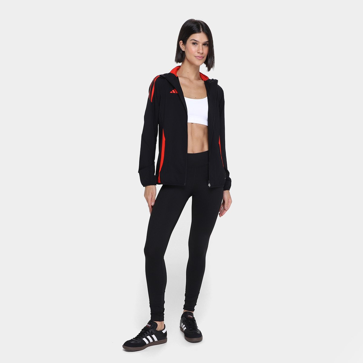 Jaqueta Internacional 25/26 Apresentação Adidas Feminina - Tam: GG - 3