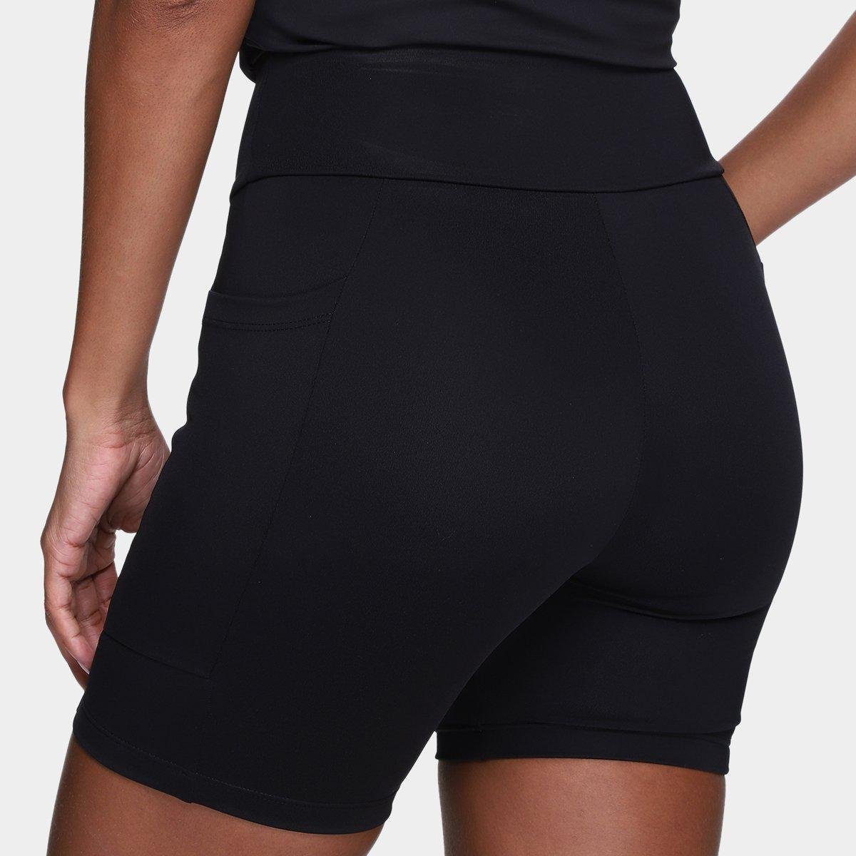 Short Adidas 3 Listras Com Bolso Feminino - Tam: GG - 1