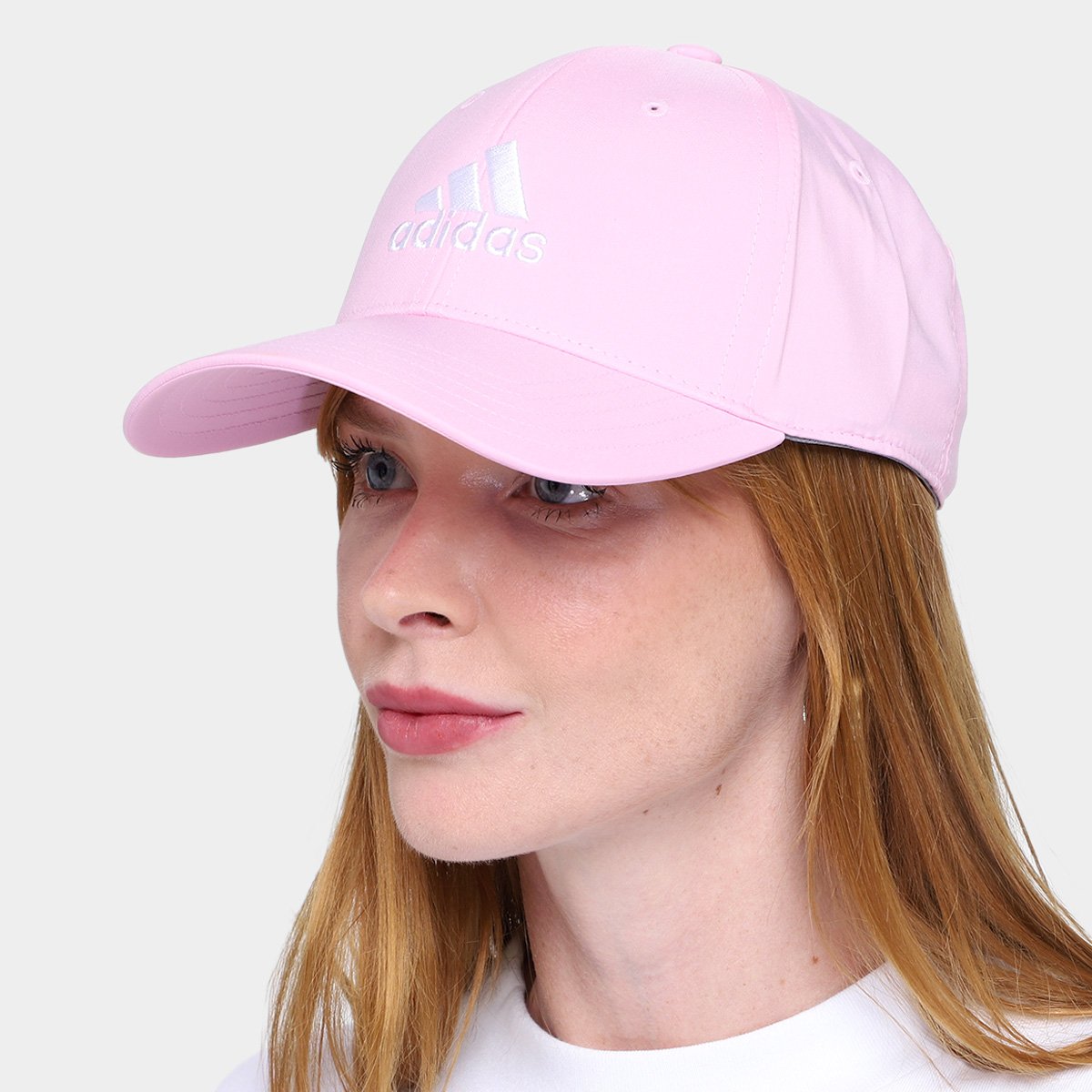 Boné Adidas Aba Curva Strapback Sportwear Logo - Tam: M/G - 1