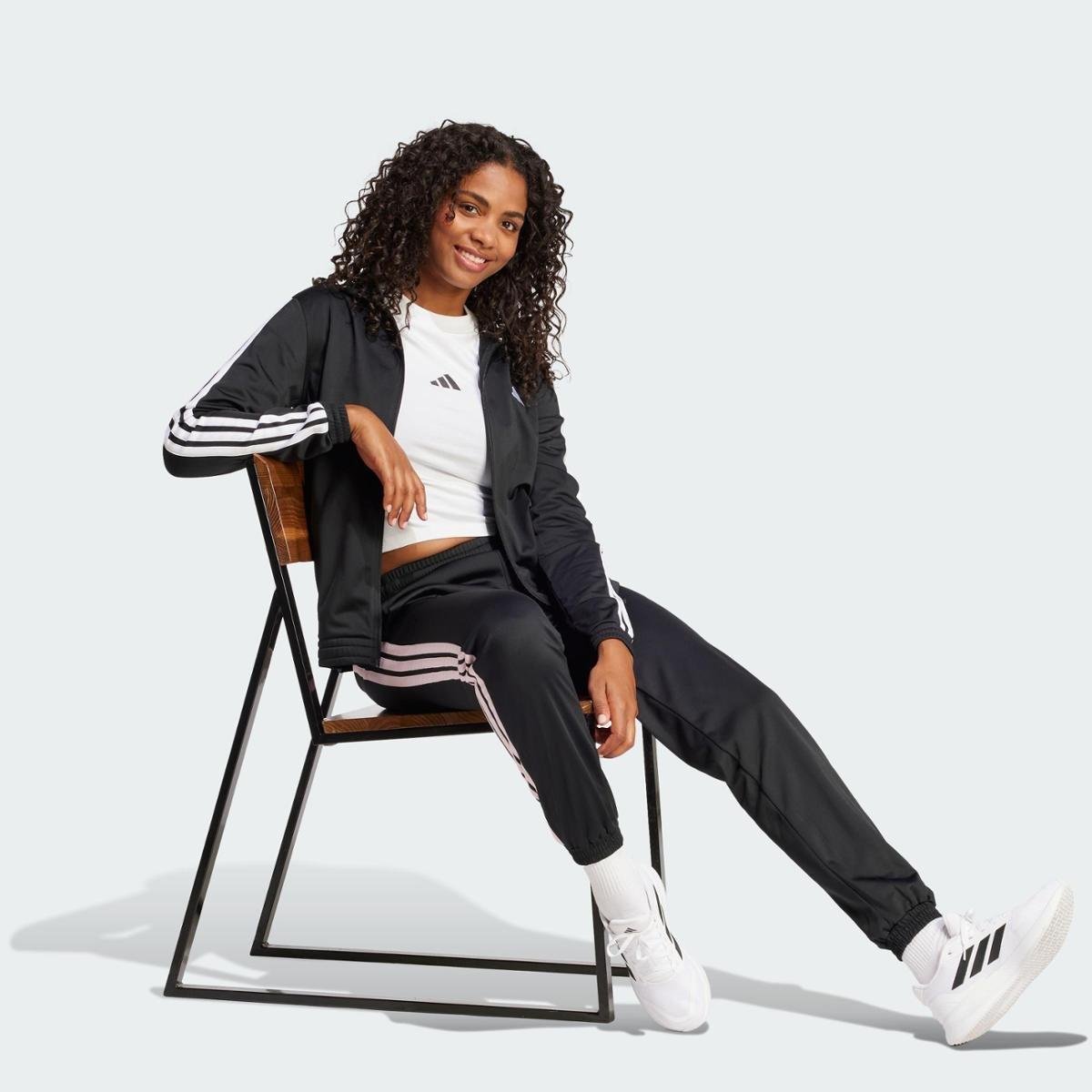 Jaqueta Adidas 3 Stripes Feminina - Tam: G - 2
