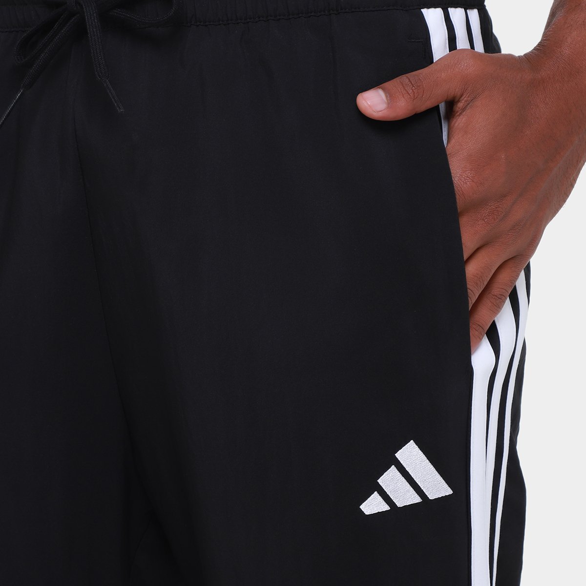 Calça Adidas Plano 3 Stripes Masculina - Tam: GG - 2