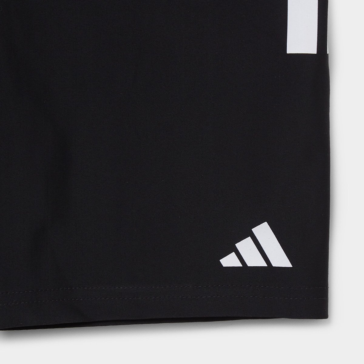 Shorts Infantil Adidas Natação 3 Listras Menino - Tam: 15/16A - 1