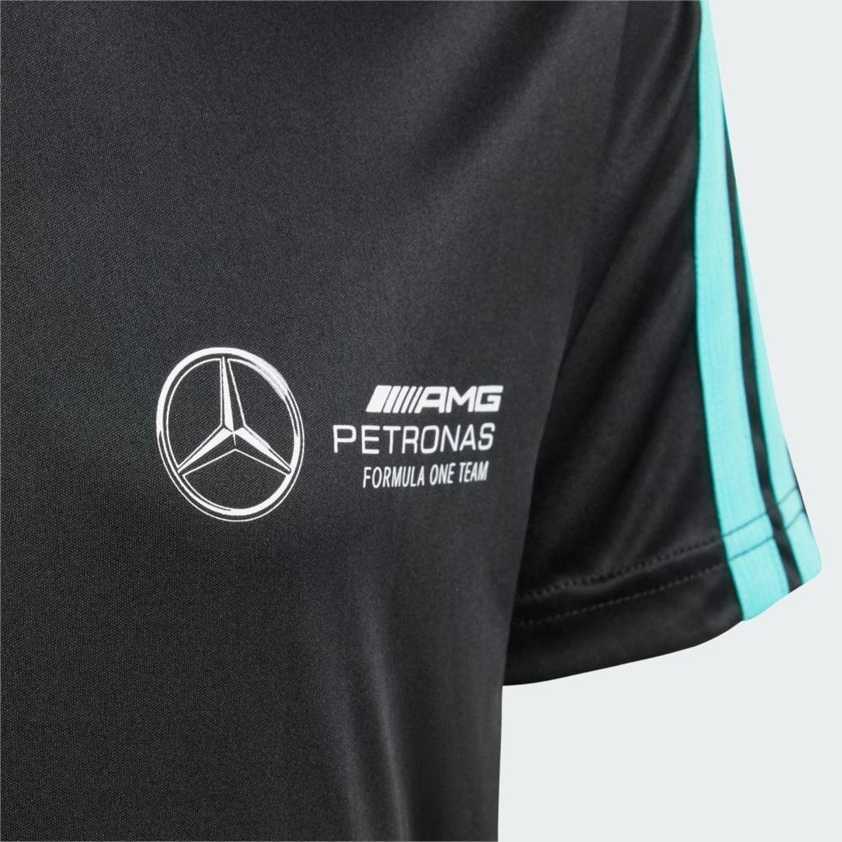 Camiseta Infantil Adidas Mercedes DNA Menino - Tam: 7/8A - 2