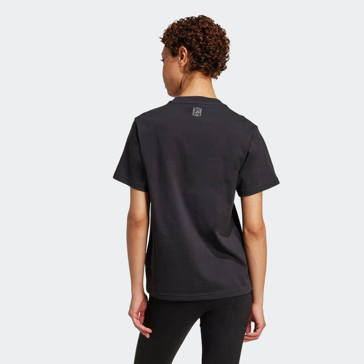 Camiseta Adidas Animal Print Feminina - Tam: P - 1