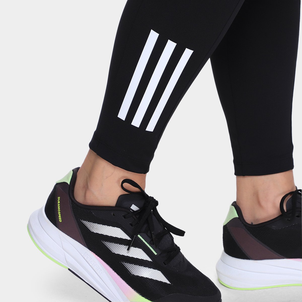 Calça Legging Adidas Com Bolso Feminina - Tam: P - 3