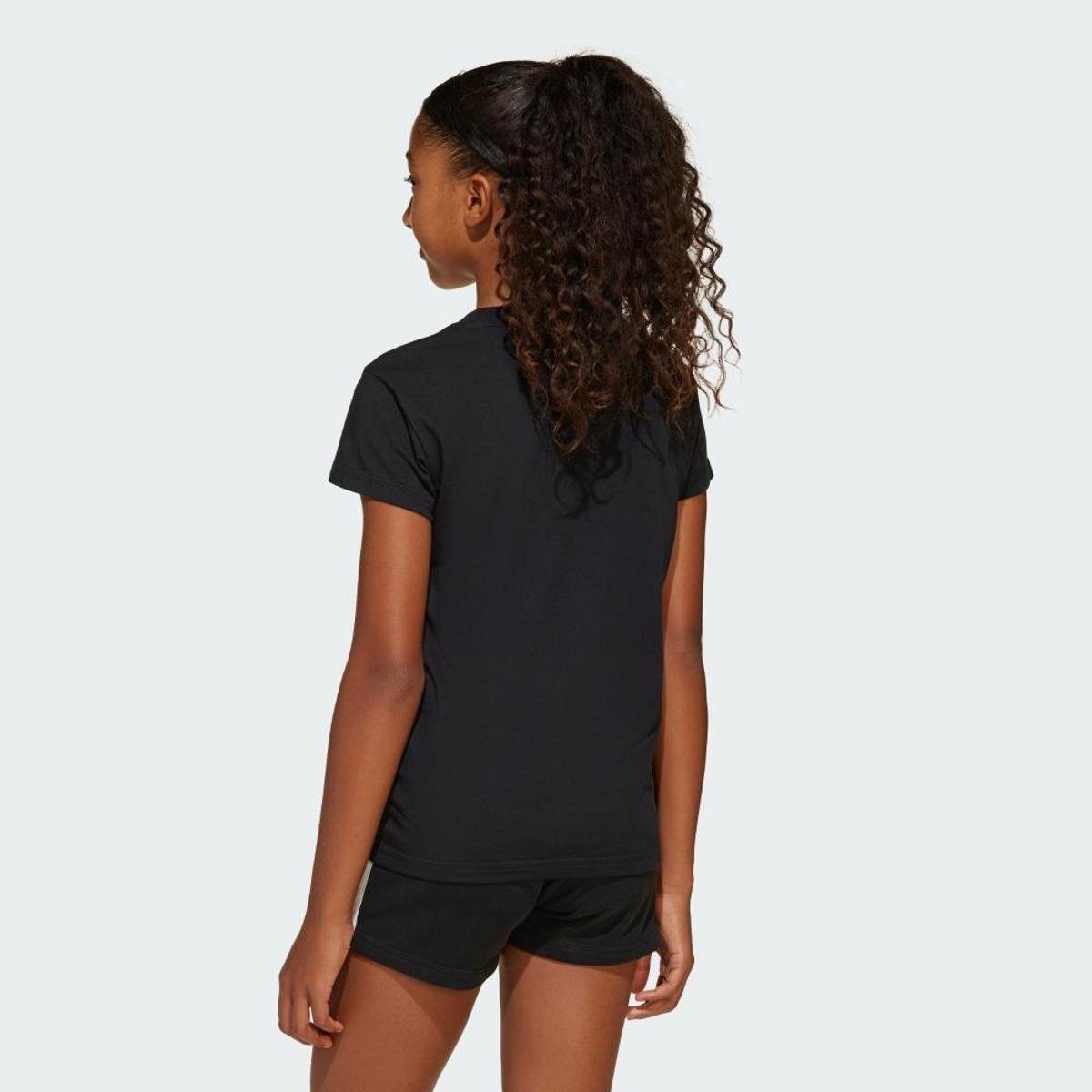 Camiseta Infantil Adidas Big Logo Menina - Tam: 9/10A - 1