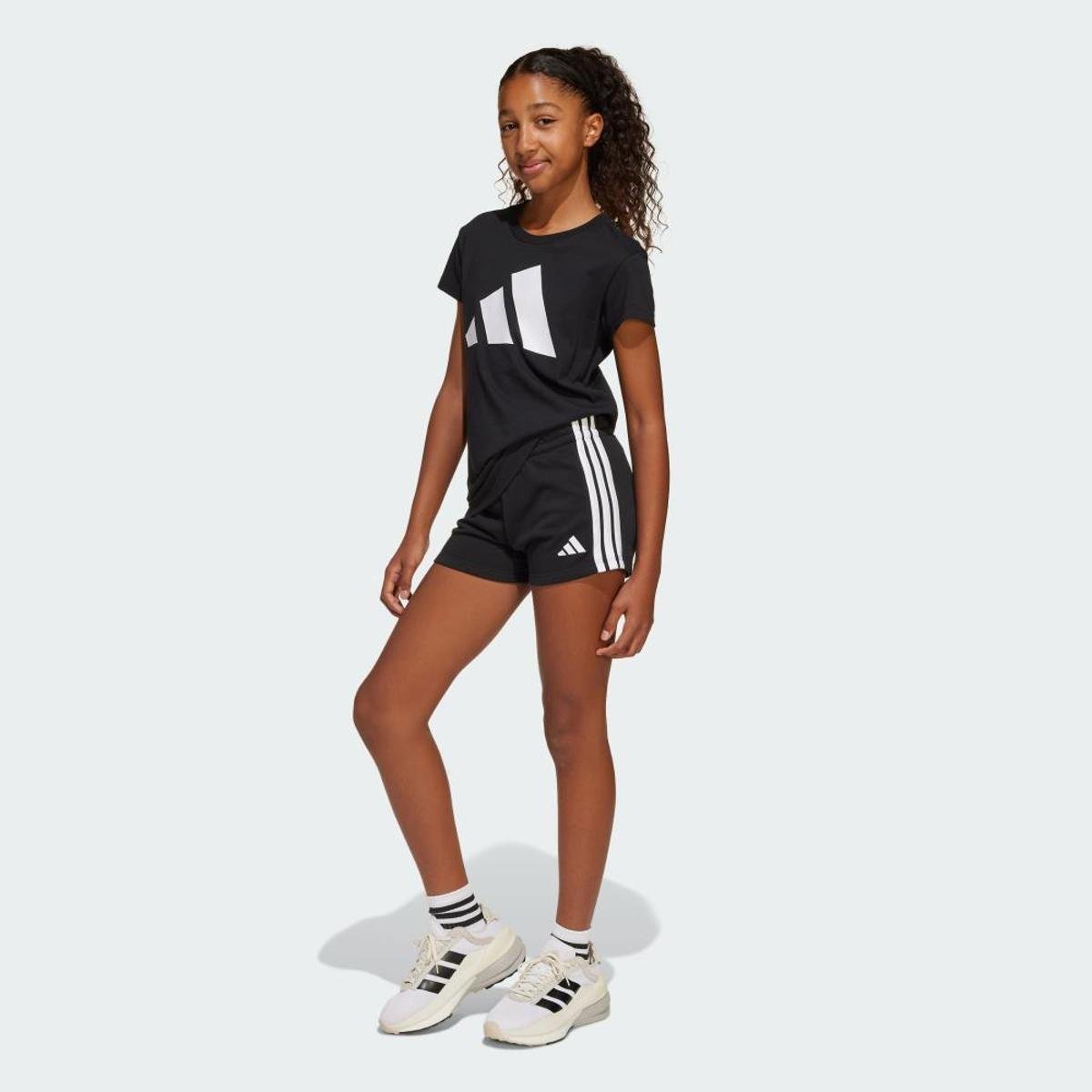 Camiseta Infantil Adidas Big Logo Menina - Tam: 9/10A - 2