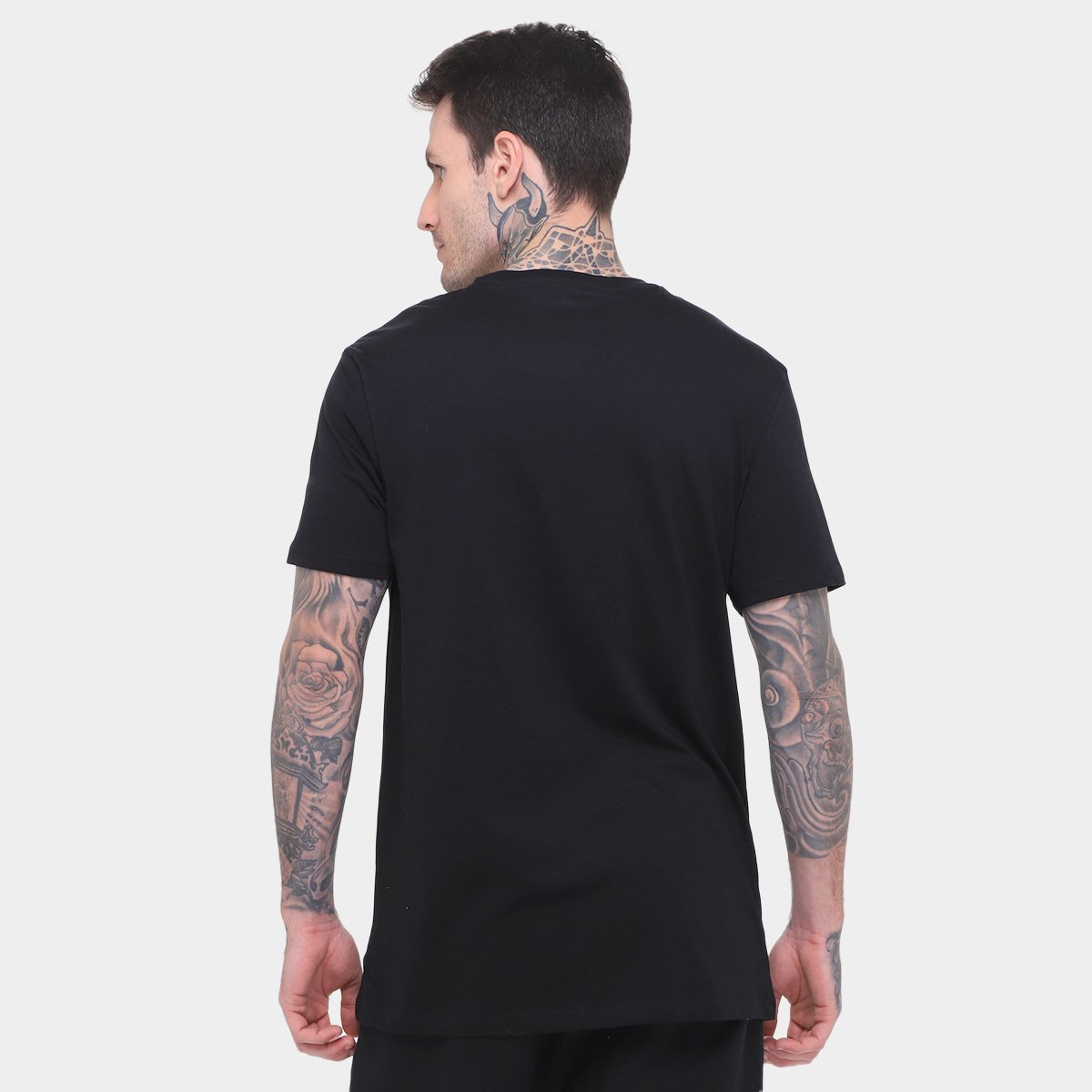 Kit Camiseta Adidas Básicas 3 Peças Masculino - Tam: P - 1