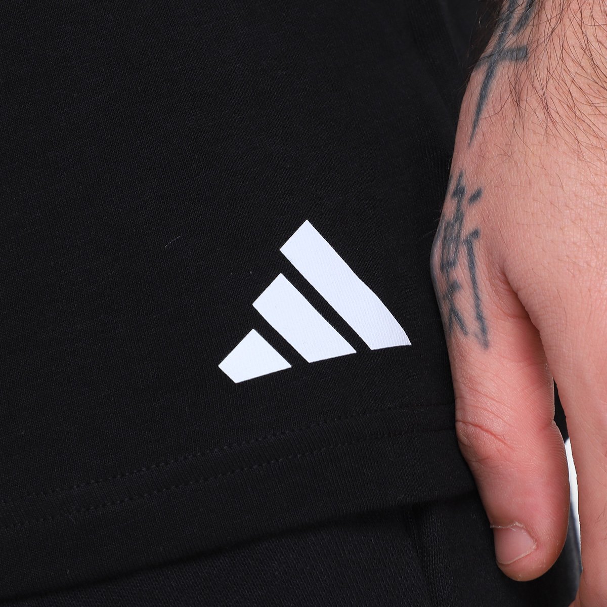 Kit Camiseta Adidas Gola V 3 Peças Masculino - Tam: P - 2