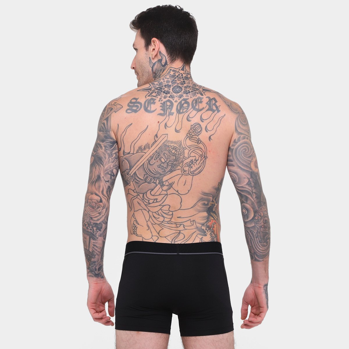 Kit Cueca Boxer Adidas 3 Peças - Tam: P - 2
