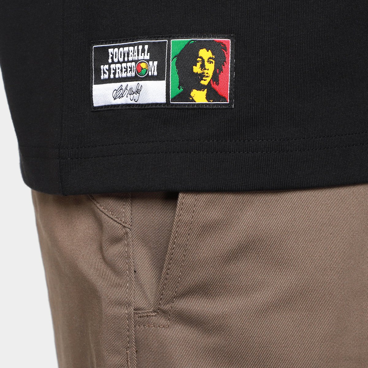 Camiseta Jamaica Adidas Bob Marley Originals Masculina - Tam: EGG - 3