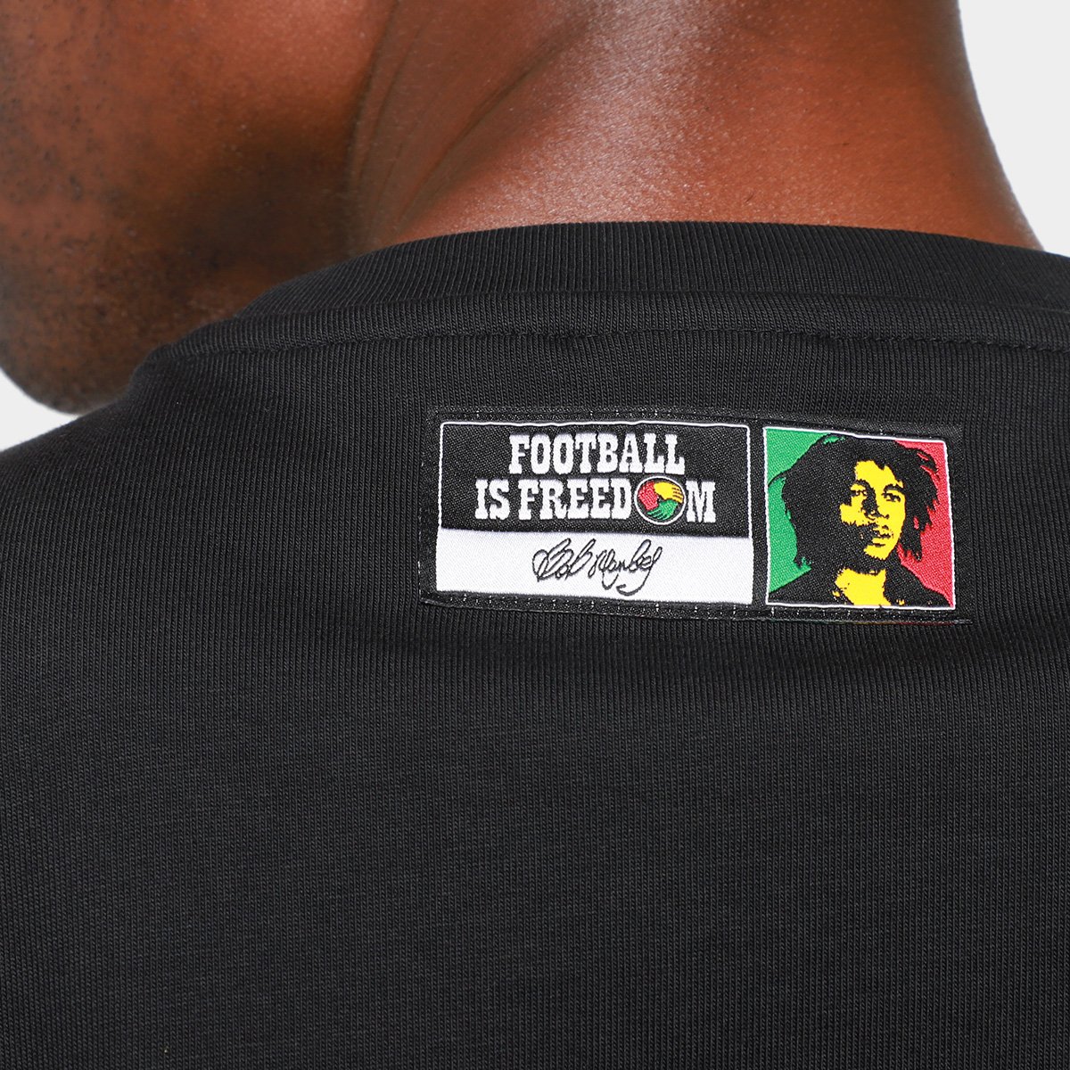 Camiseta Jamaica Adidas Bob Marley Originals Masculina - Tam: M - 3