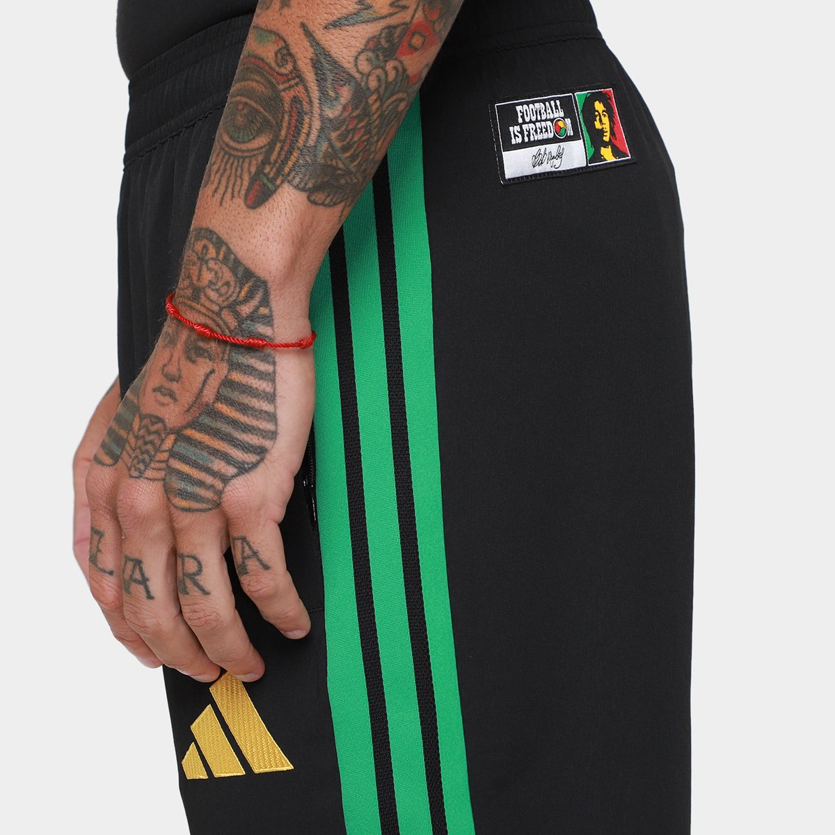 Calça Seleção Jamaica Apresentação  2026 Adidas Masculina - Tam: P - 2