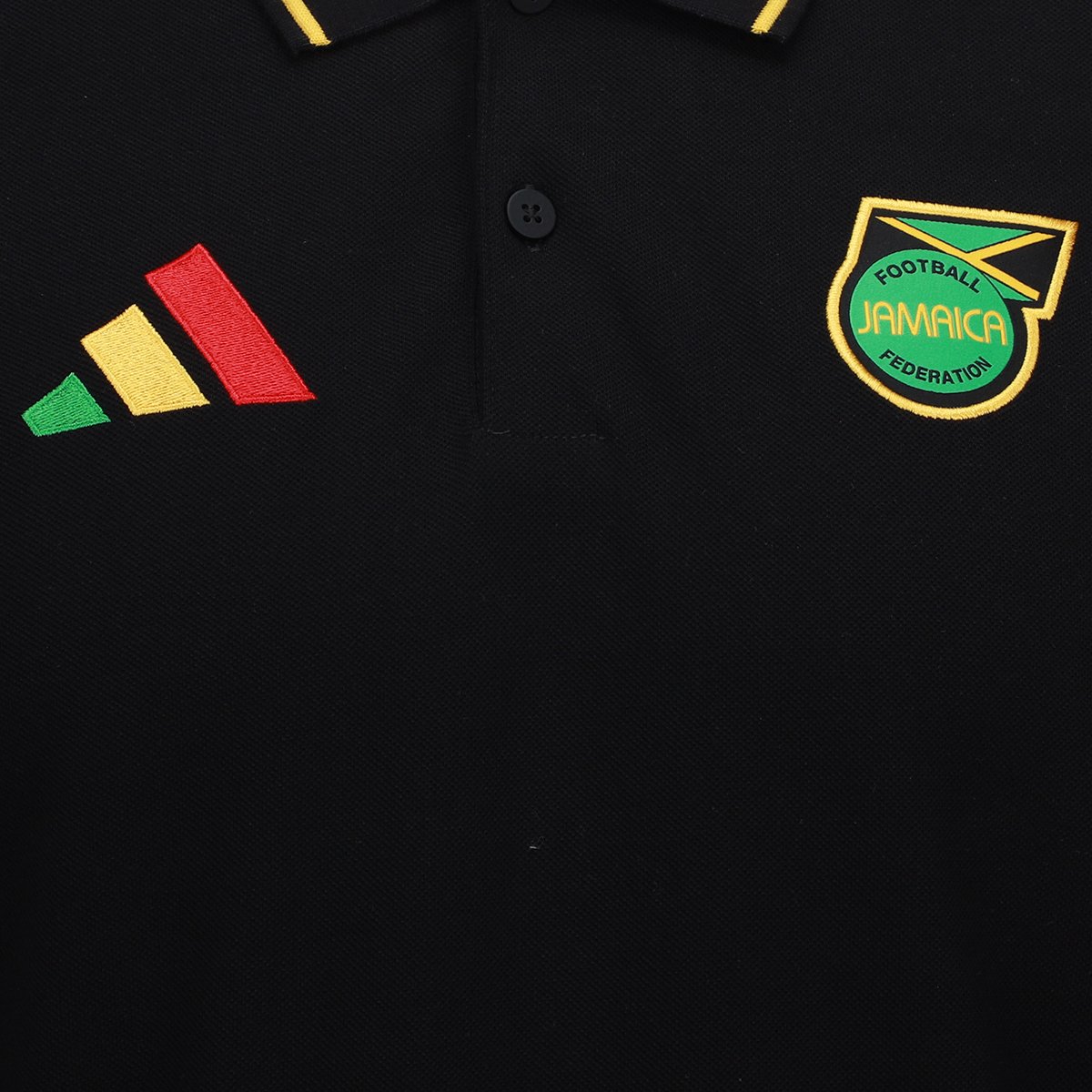 Camisa Polo Jamaica DNA Torcedor Adidas Masculina - Tam: GG - 2