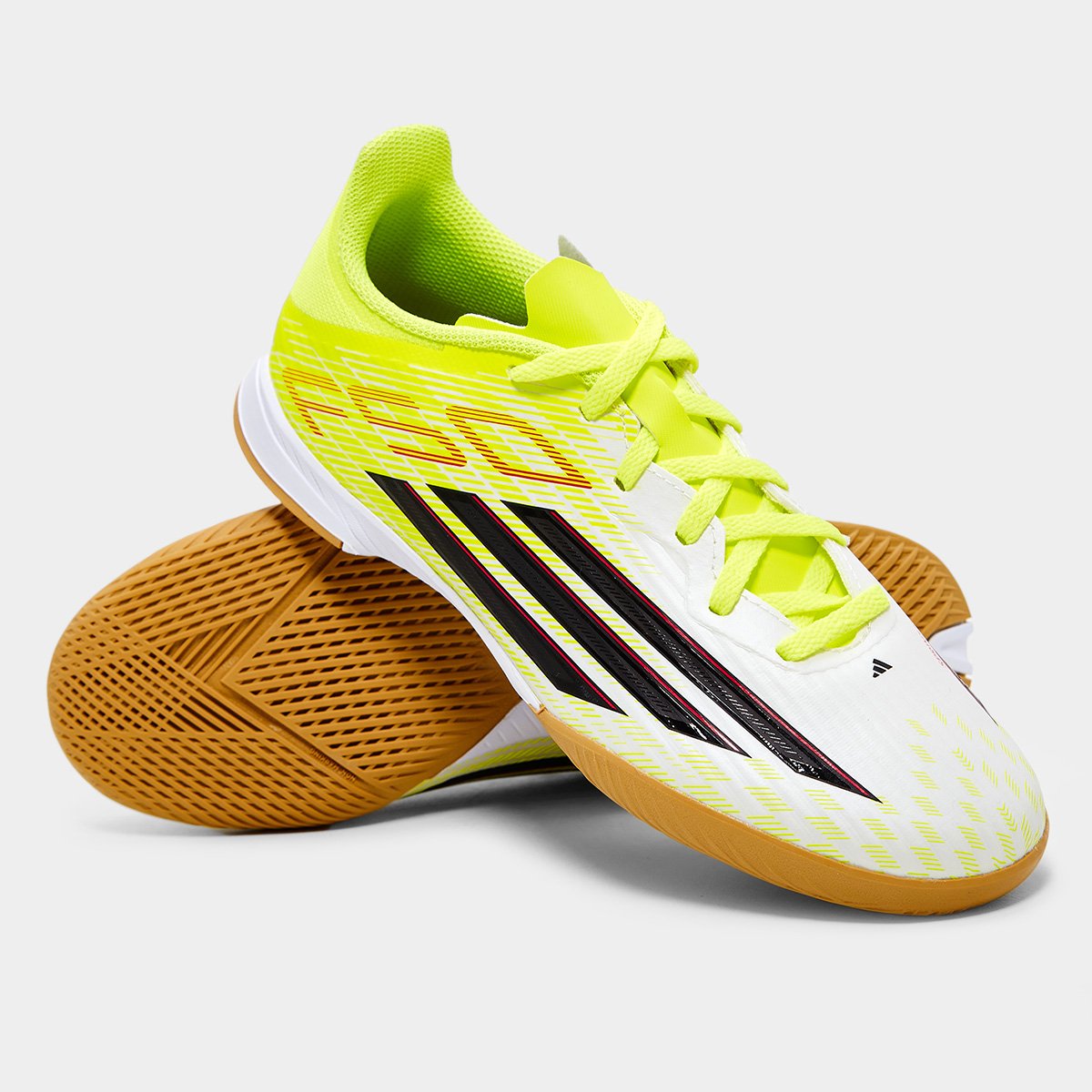 Chuteira Futsal Infantil Adidas F50 League - Tam: 26 - 1