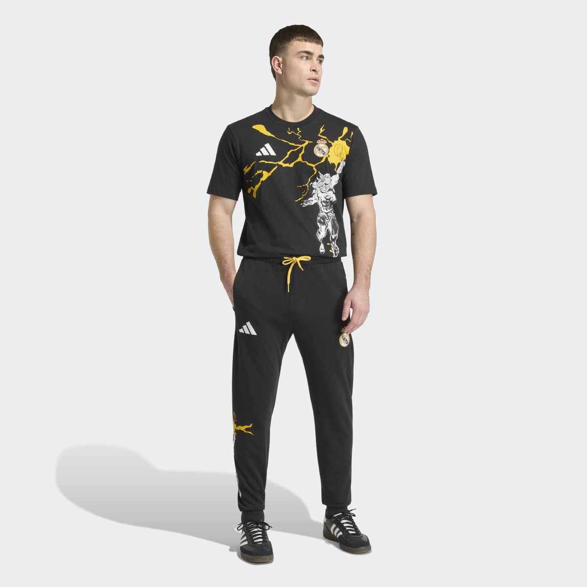Camisa Real Madrid Marvel Torcedor Adidas Masculina - Tam: P - 3